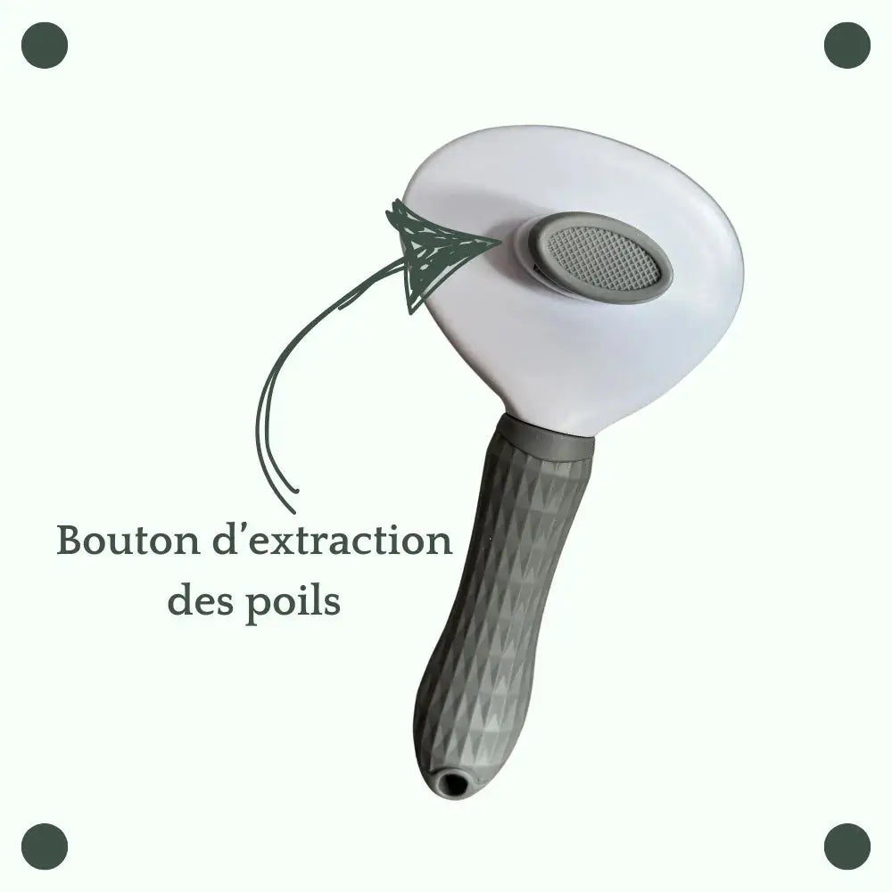 Brosse auto nettoyante pour chiens "Groomi" Zarona