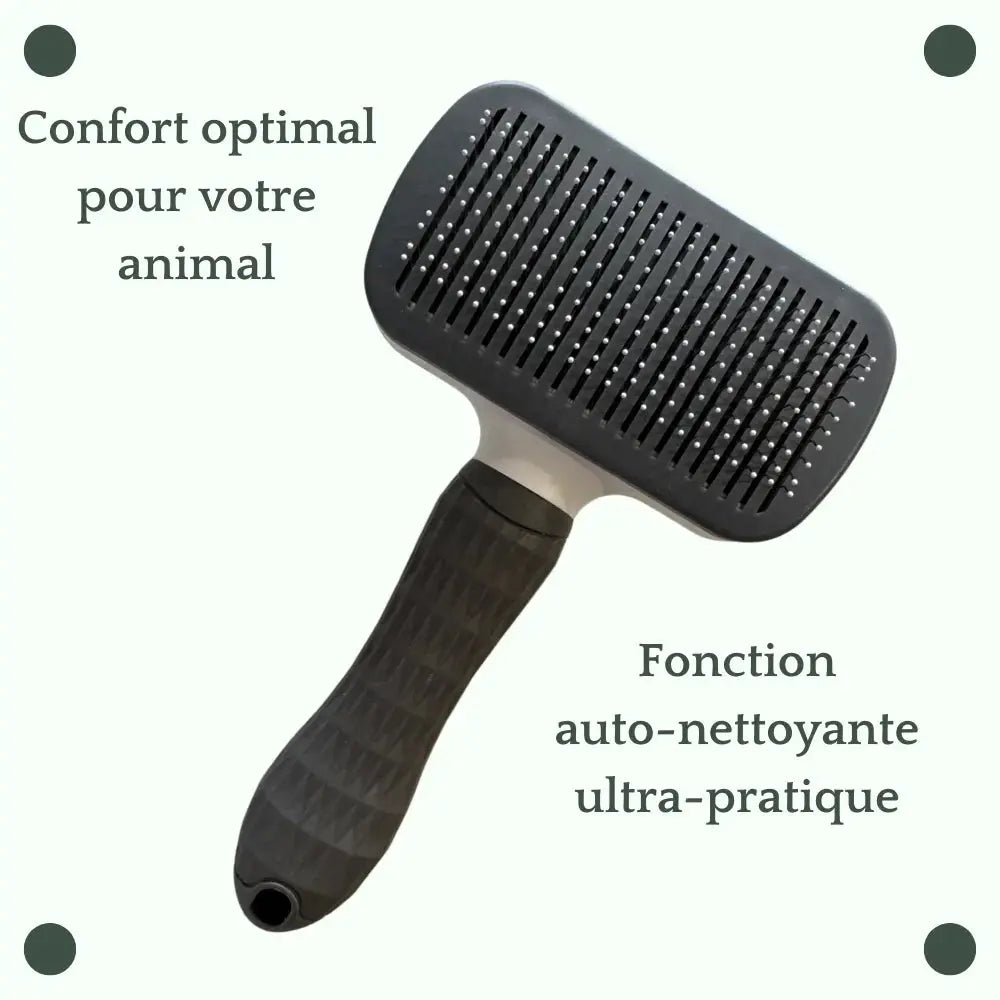 Brosse auto nettoyante pour chiens "Groomi" Zarona