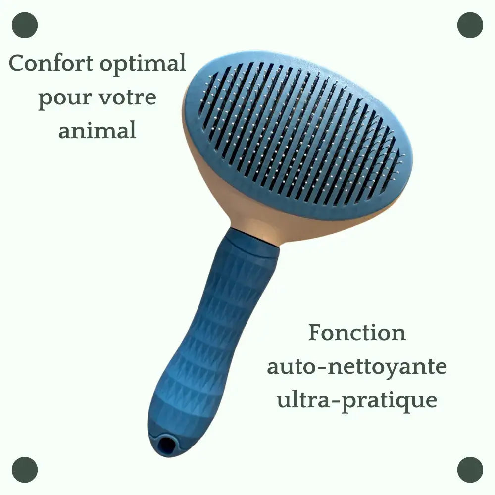 Brosse auto nettoyante pour chiens "Groomi" Zarona