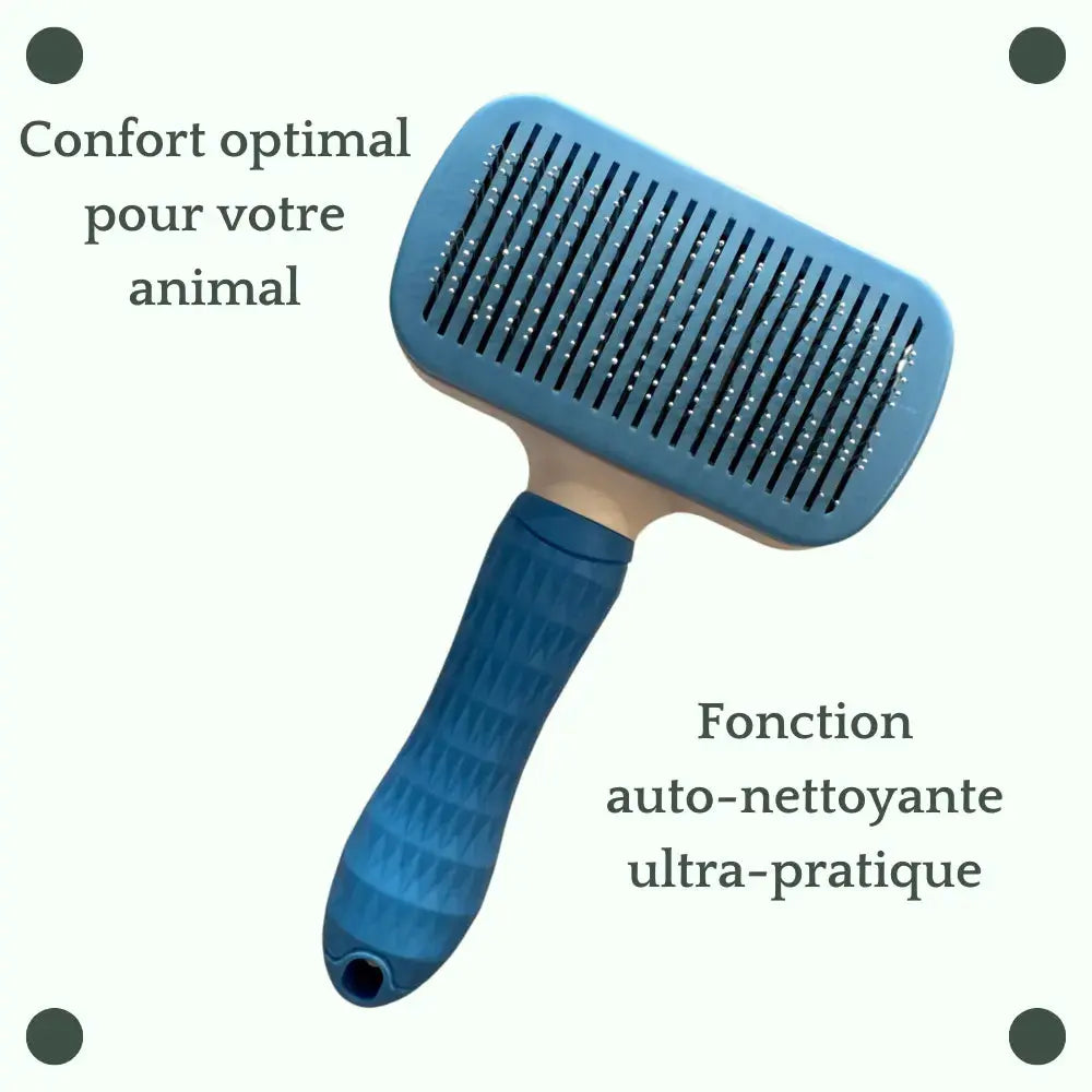 Brosse auto nettoyante pour chiens "Groomi" Zarona