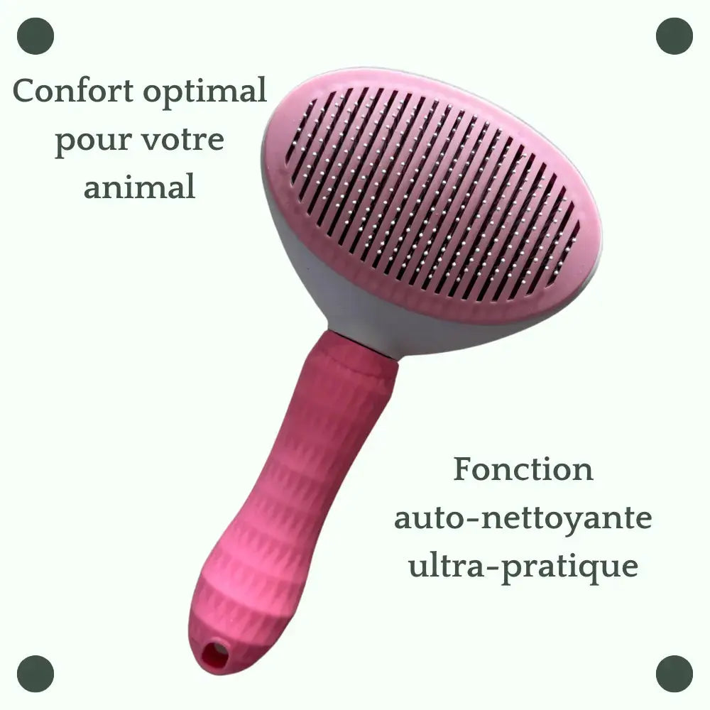 Brosse auto nettoyante pour chiens "Groomi" Zarona